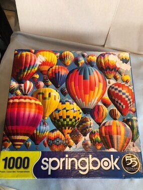 Springbok Hot Air Balloon Fest 1000 Pc Puzzle #F58